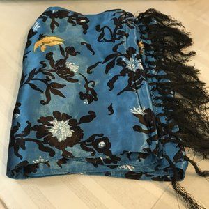 ZAZOU BLUE SCARF